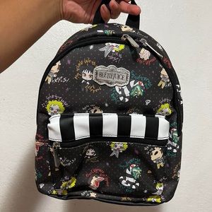 Beetlejuice mini backpack